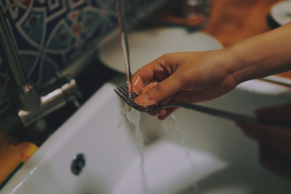 Estimates vary, but each person uses about 80-100 gallons of water per day.
