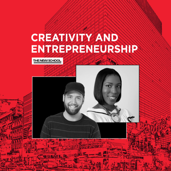 Alex Levin presents at Parsons' Design Entrepreneurship mini masterclass hero image