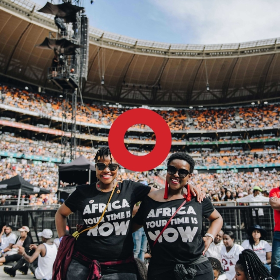 5.6M Actions taken with Beyonce, Jay-Z and Ed Sheeran performing at The Global Citizen Festival: Mandela 100 South Africa hero image