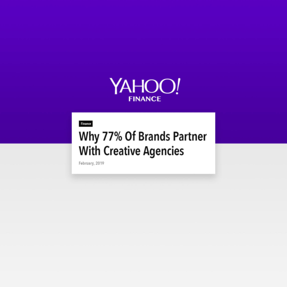 L+R Featured on Yahoo Finance – “Why 77% Of Brands Partner With Creative Agencies” hero image
