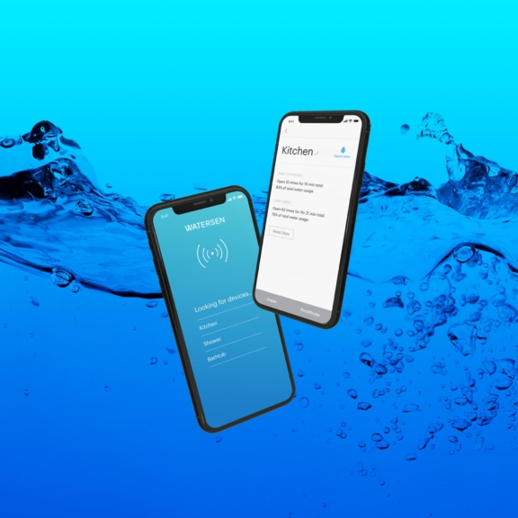 Heywood & Sons partnership for the design research and development of a smart device to track water usage in the home hero image