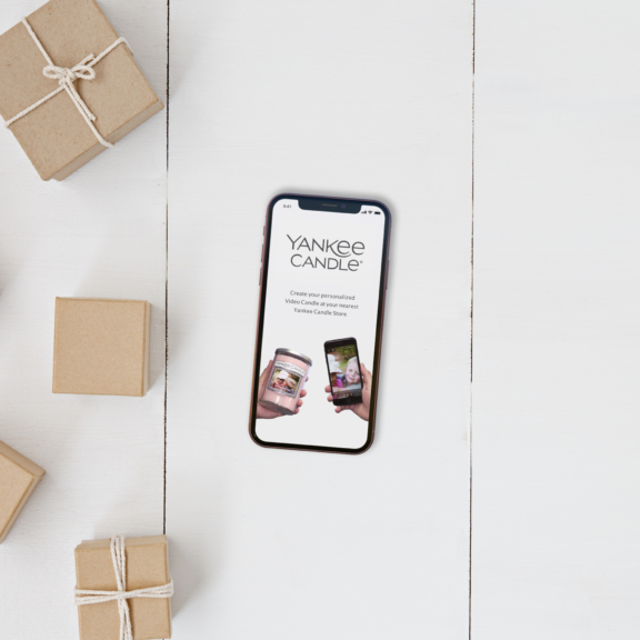 Yankee Candle Video Labels; customer experience deepened through personalization hero image