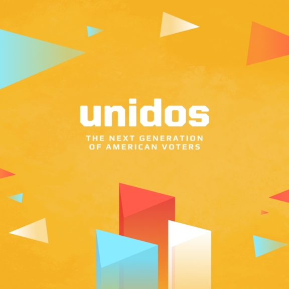 Announcing Unidos, the first mobile app uniquely designed to increase voter participation by Latino millennials hero image