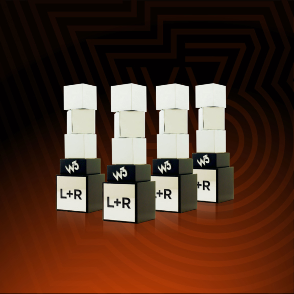 L+R takes home four w3 Awards in 2020 hero image