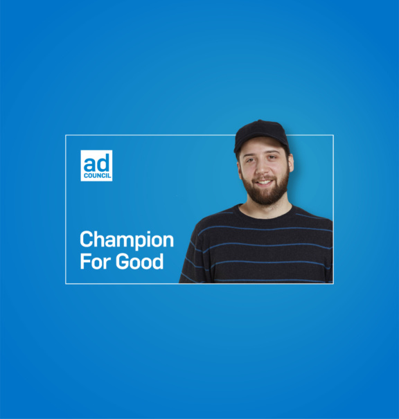 Alex Levin honored as an Ad Council “Champion for Good” hero image
